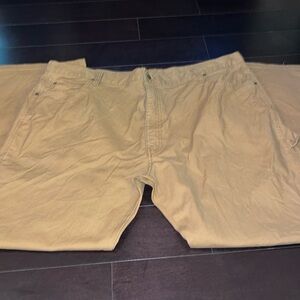 Dickies Men's Relaxed Fit 7-Pocket Duck Jean Pants 100% Cotton Carpenter Brown